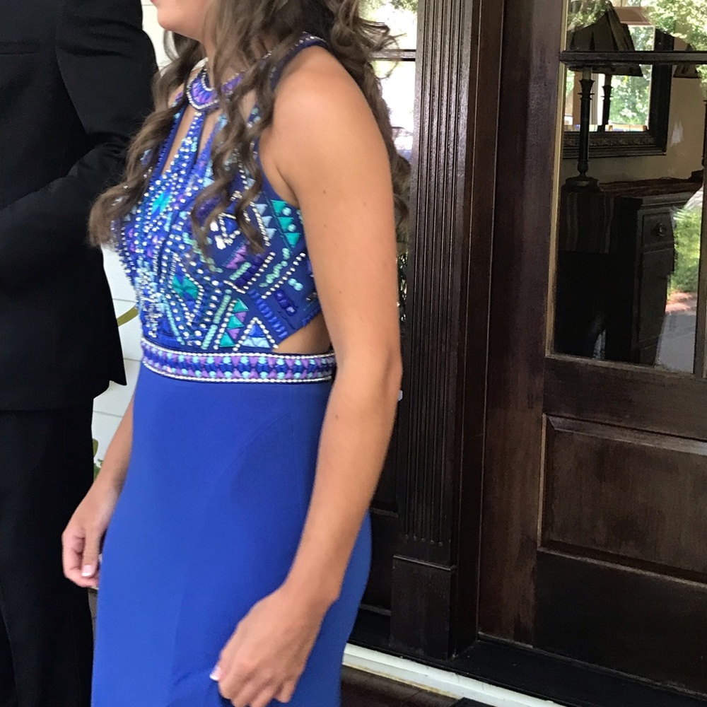 Cassandra Stone by Mac Duggal prom dress